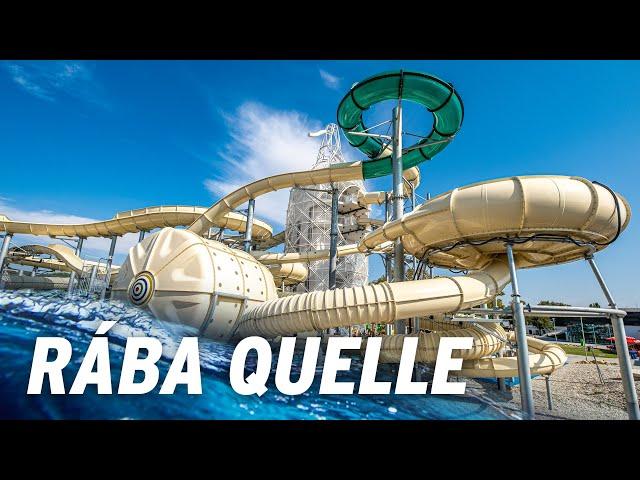 New Water Park in Hungary: Rába Quelle Élménypark | Water Slides