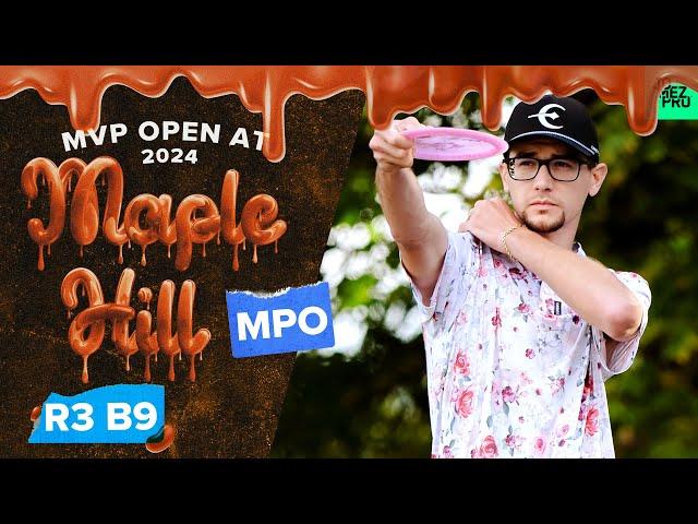 2024 MVP Open | MPO R3B9 | Gossage, Wysocki, Ellis, Robinson | Jomez Disc Golf