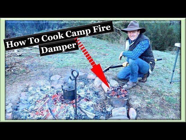 How To Cook Camp Oven DAMPER - ( SIMPLE TIPS )