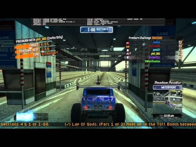 Burnout Paradise Multiplayer Gameplay