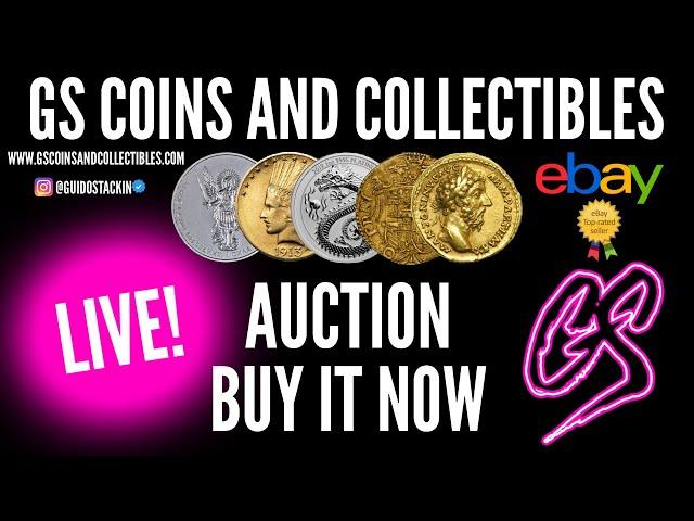  THURSDAY NIGHT! GUIDO STACKIN BUY IT NOW! #232 #coinauction #liveauction #rarecoins