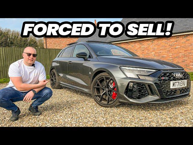 I HAVE TO SELL MY 4 MONTH OLD RS3!