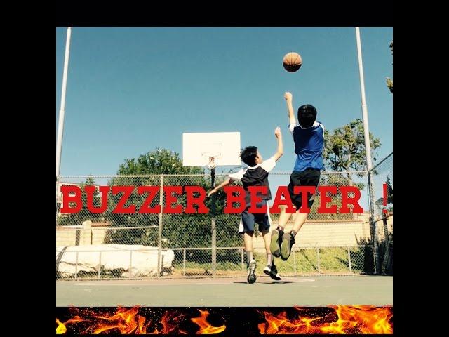 SMALL BOY VS TALL BOY BASKETBALL    BUZZER BEATER!!!!!!! Seriously