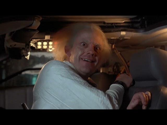 How Time Travel Works - Flux Capacitor plutonium - Back To The Future (1985) - Movie Clip HD Scene