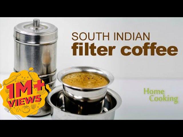 Filter Coffee l Degree Coffee l Authentic South Indian Filter Coffee | Coffee | Home Cooking Show