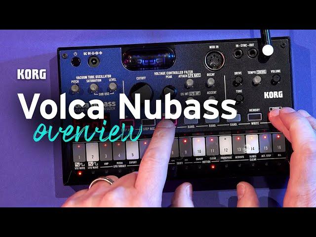 Discover the Korg Volca Nubass with Luke from Korg