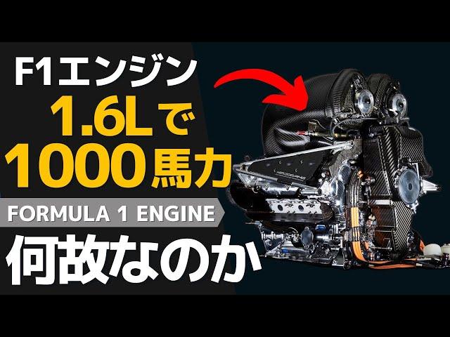 ＜ENG-SUB＞The Astonishing Technology of the 1.6L F1 Engine that Generates 1000 Horsepower