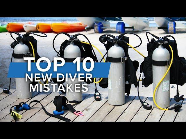 New Diver Mistakes | Top 10 | @ScubaDiverMagazine