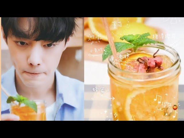 [ENG SUB] Xiao Zhan "How To Make A Summer Drink - Orange"