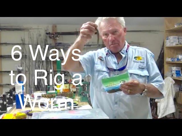 6 ways to rig a worm