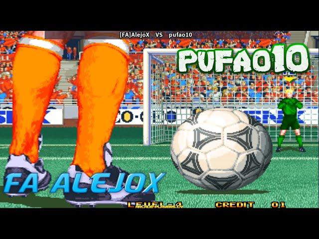 Super Sidekicks 3  FA AlejoX (Argentina) vs pufao10 (Brazil) 슈퍼 사이드킥 3 : 다음 영광