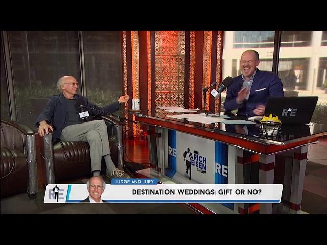 Larry David Lends His Expertise on Awkward Social Situations | The Rich Eisen Show | 10/17/17