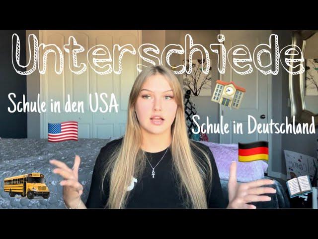 Unterschiede Schule USA vs. Deutschland | Auslandsjahr 24/25