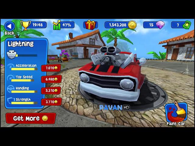 Beach Buggy Racing 2 - UPGRADE ALL CARS TO 1000 HP