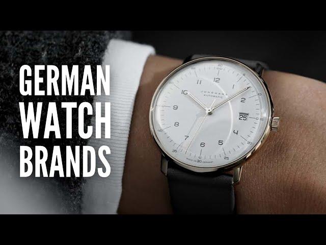 20 German Watch Brands You Should Know