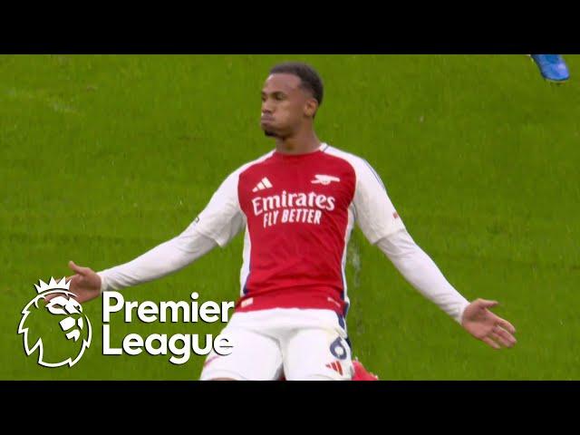 Gabriel Magalhaes' towering header lifts Arsenal 2-1 ahead of Man City | Premier League | NBC Sports