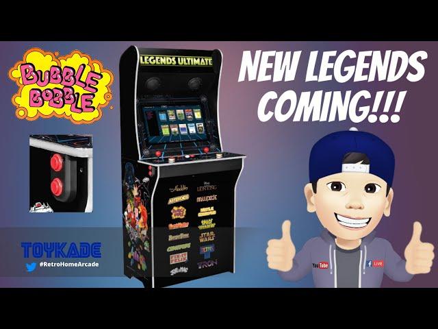 AtGames - NEW Legends Ultimate Coming! Pinball Kit + Bubble Bobble + MORE!