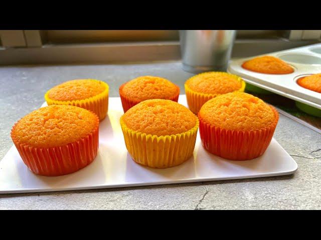 How to Make Orange muffins | Soft and  Moist  Orange  Muffins Recipe