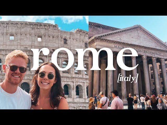 Rome Italy Vlog - everything to eat, see and do