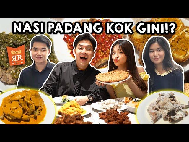 JEROME ECA MUKBANG NASI PADANG DI RESTO TERBARUNYA JUAN & EVE (RINDU RASA)!! RASANYA KOK...