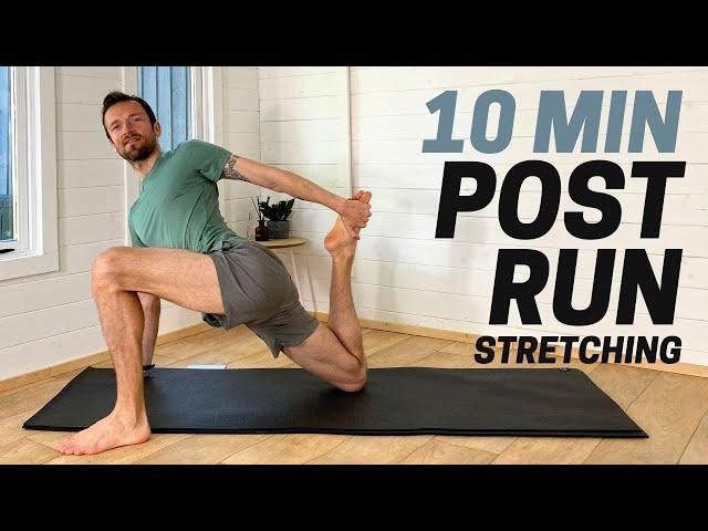 10 MIN Post-Run Stretching Routine for Optimal Recovery and Relaxation