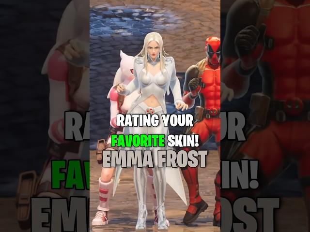 The NEW EMMA FROST SKIN in FORTNITE