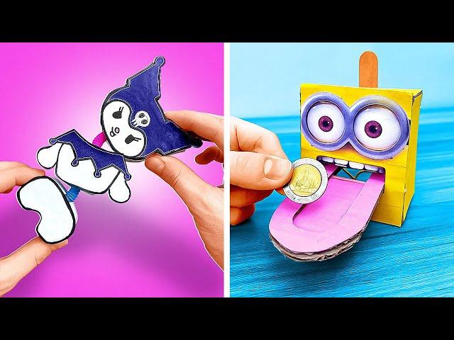 CARDBOARD CRAFTS ️ CUTE & EASY DIY