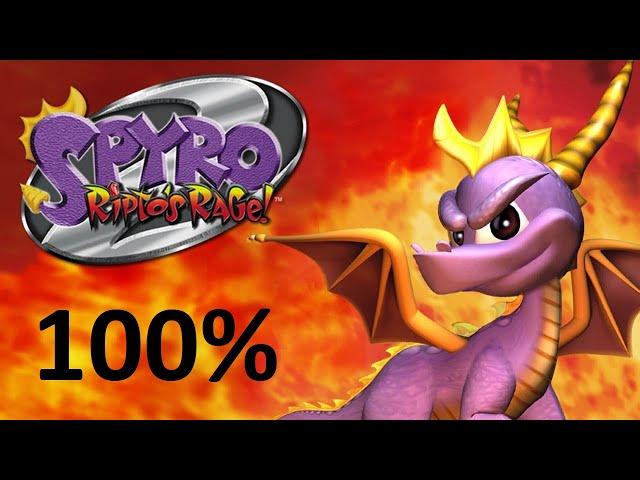 I beat Spyro 2 100% but went completely insane