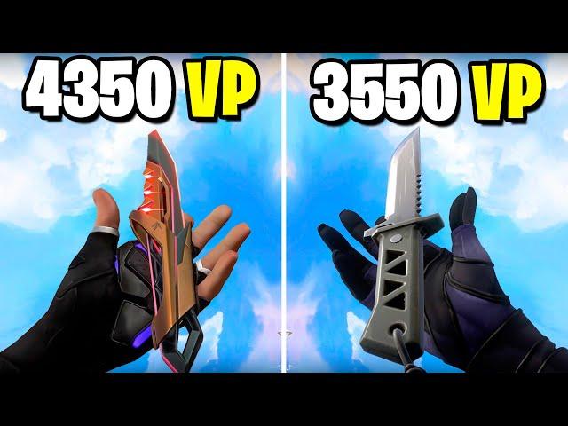 Xerofang Knife vs Xenohunter Knife | VALORANT Before You Buy