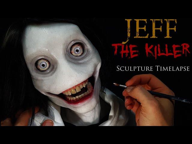 Jeff The Killer Sculpture Timelapse - Creepypasta Halloween Special