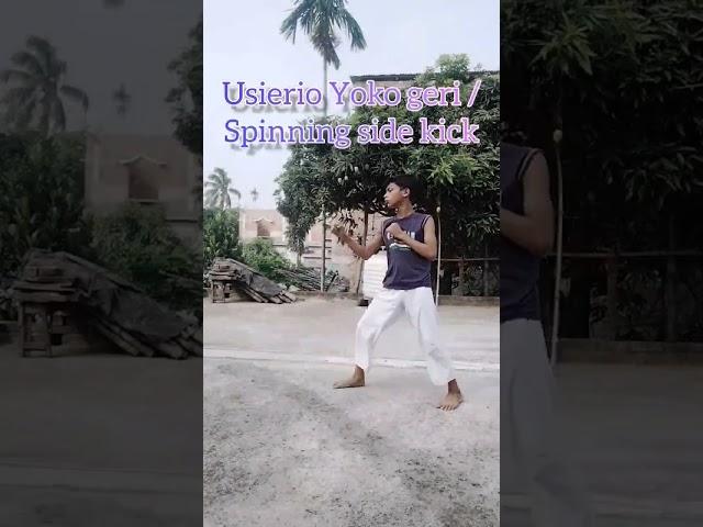 karate advance kicks. wado karate. #sayantan #wado #karatekata #martialart #martialarts #wkf #karate