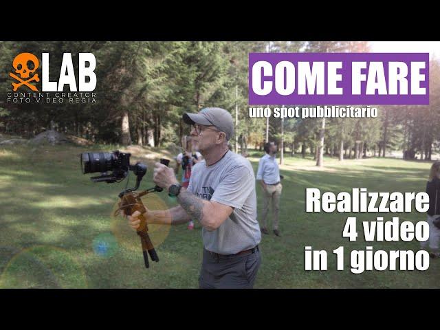 Come fare 4 video pubblicità in un giorno!