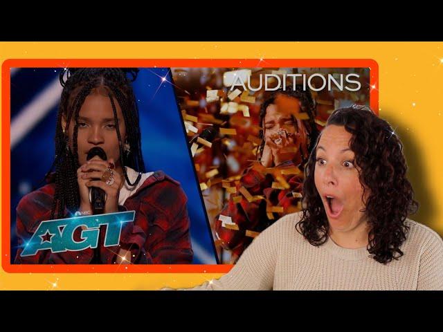 Sara James - Golden Buzzer Wins Over Simon Cowell With Lovely | AGT 2022 | FIRST TIME REACTION