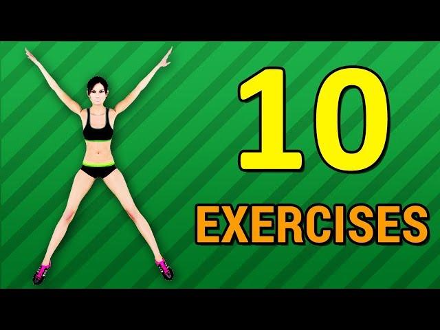 10 Simple Exercises To Lose Weight At Home