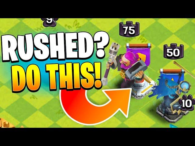 Do This First If You’re Rushed! (Clash of Clans)