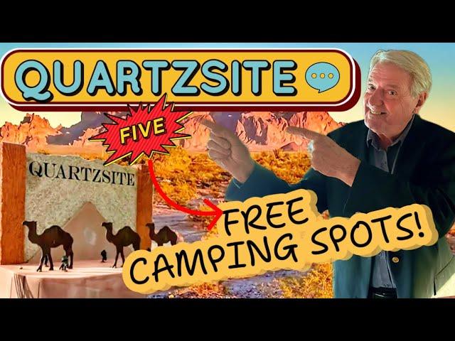 Top 5 Free BLM Camping Areas in Quartzsite, AZ: Hi Jolly, Dome Rock and More!