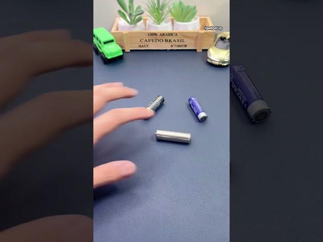 Watch till the end! Test battery durability using an electrical tester #battery #rechargeablebattery