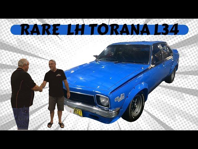 John's Original Holden Torana L34 SLR 5000 was the Perfect Find!!