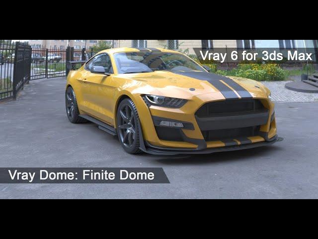 Vray 6 3ds Max Finite Dome Feature