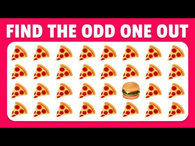 Find the ODD One Out | Emoji Quiz | Easy, Medium, Hard, Impossible