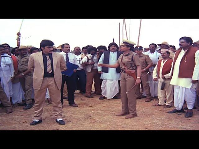 ರೈತರ ವಿಷಯಕ್ಕೆ IAS ಜೊತೆ ಜಗಳವಾಡಿ ಸೋತ ಲೇಡಿ IPS | Gandanige Takka Hendathi Kannada Movie Part 03