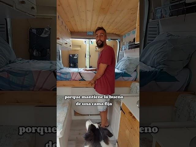 ESTA es la distribución PERFECTA para la camperización de una FURGONETA  #short #vanlife #camper