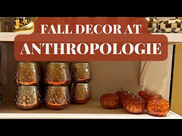 Anthropologie Fall Decor 2024: Must-Have Seasonal Home Accents