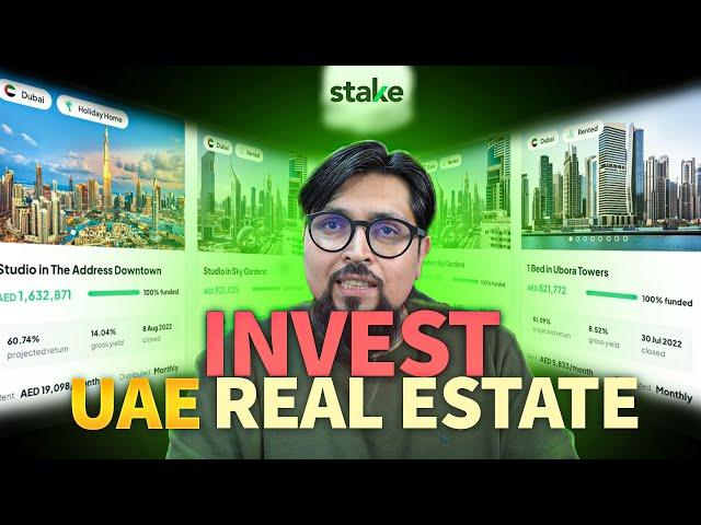 Stake UAE | Invest in UAE Real Estate with 500AED