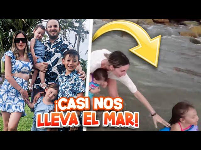 Conociendo el mar SALE MAL | Vacaciones en familia | Los Molina