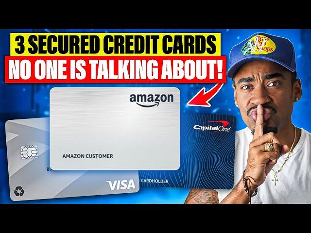 3 Secured Credit Cards to Start Building Credit That NOBODY Talks About!