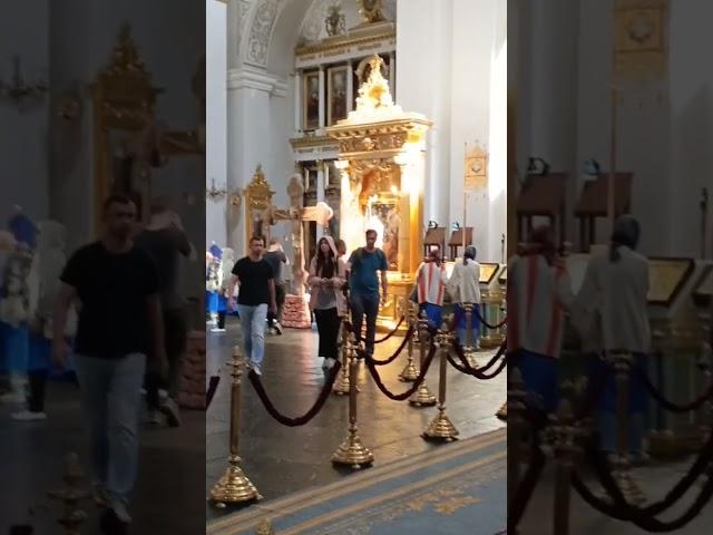 город Казань. Казанский собор. Съёмка внутри собора. Как Вам?