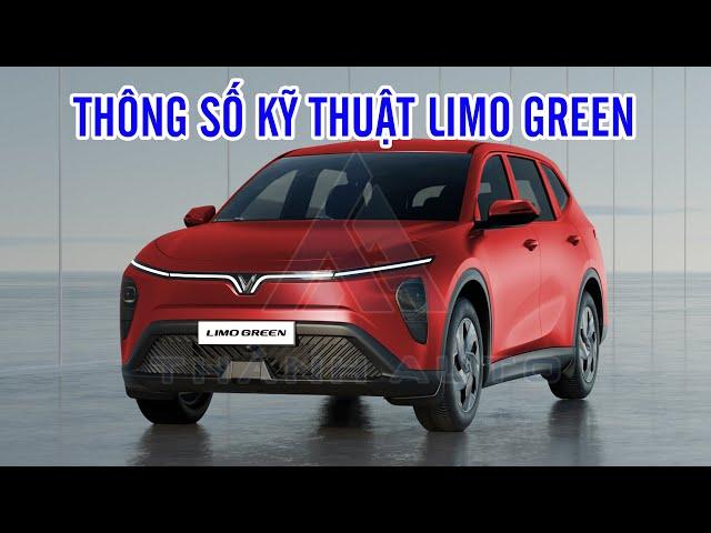 Thông số kỹ thuật cơ bản VinFast 7 chỗ giá rẻ - Limo Green và báo giá cho dòng xe này | Thành Auto