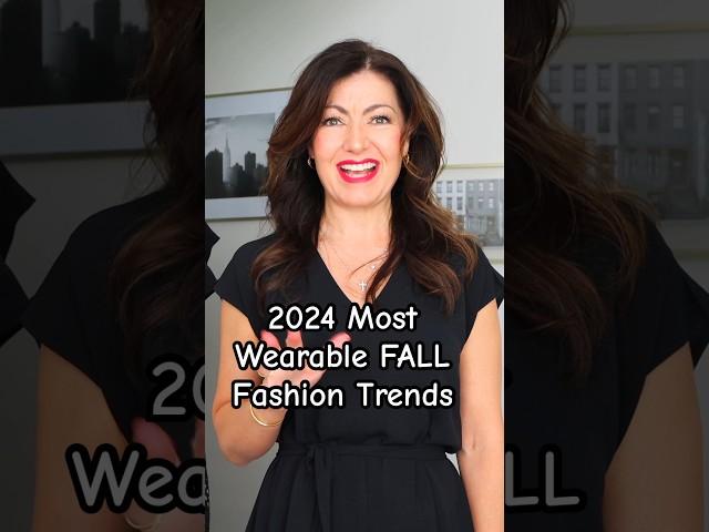 MOST WEARABLE 2024 FALL FASHION TRENDS FOR THE CLASSIC DRESSER #fashionover40 #fashionover50