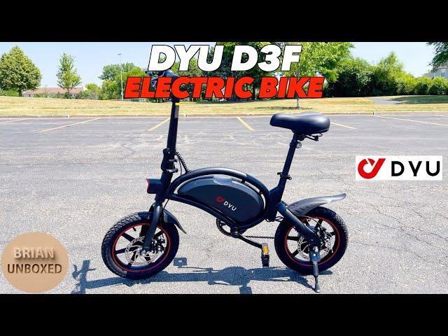 DYU D3F Electric Bike - Full Review